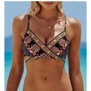 Bikini wrap top